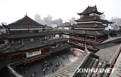 Древние архитектурные комплексы парка Юйюань