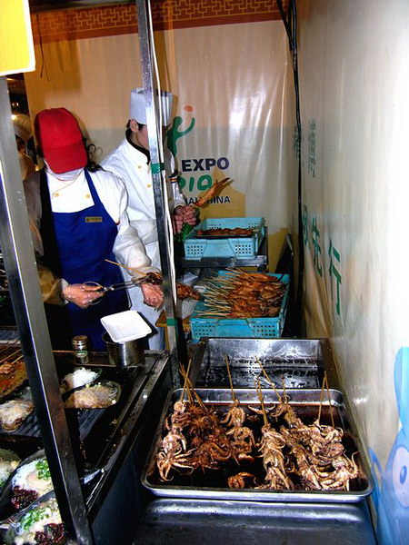 Уличная еда в Шанxае / автор: liolio.livejournal.com